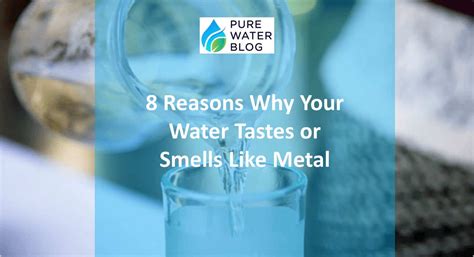 house water smells like metal|well water metallic taste.